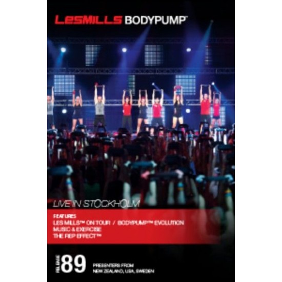 BODY PUMP 89 VIDEO+MUSIC+NOTES